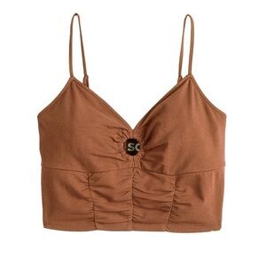 SO Cropped Keyhole Tank Top Juniors Size XXL